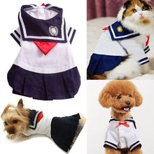 Load image into Gallery viewer, Dog&amp;Cat costume- Sailor
